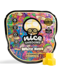White Nova Mushroom Gummies